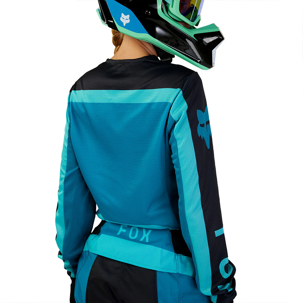 Fox - 2024 Womens 180 Ballast Maui Blue Jersey - Image 5