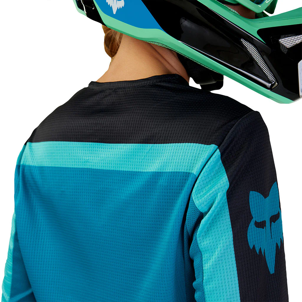 Fox - 2024 Womens 180 Ballast Maui Blue Jersey - Image 6