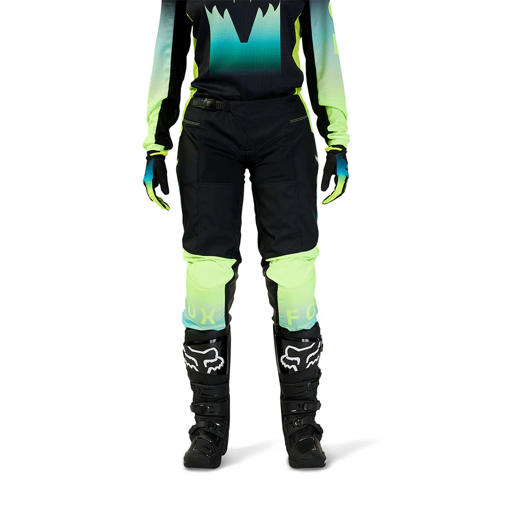 Fox - 2024 Womens 180 Flora Black/Yellow Pants - Image 3