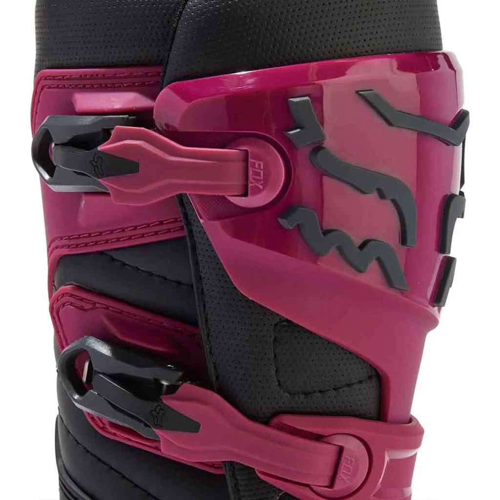 Fox - 2025 Womens Comp Burgndy Mx Boots - Image 9
