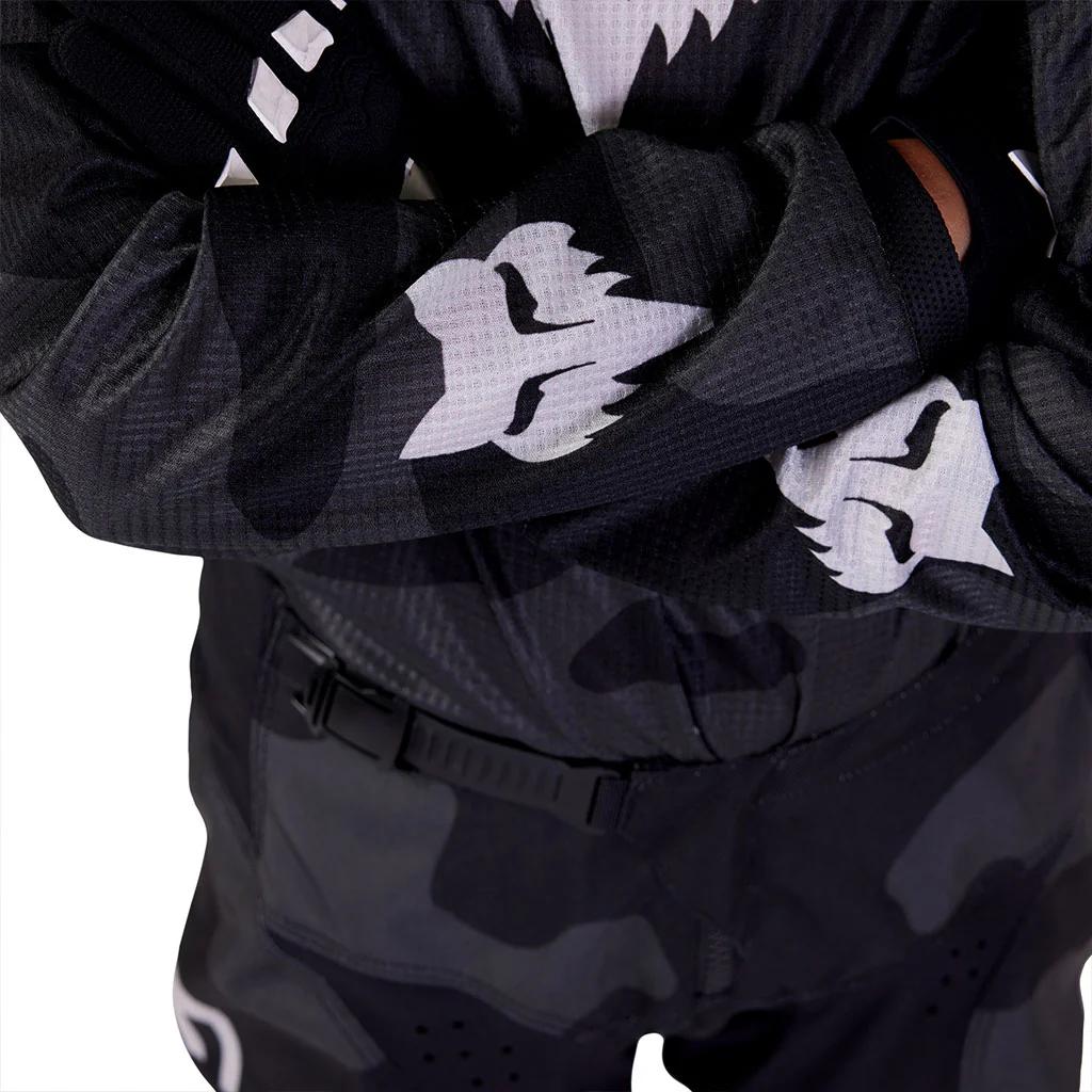 Fox - 2026 Youth 180 Bnkr Black Camo Jersey - Image 5