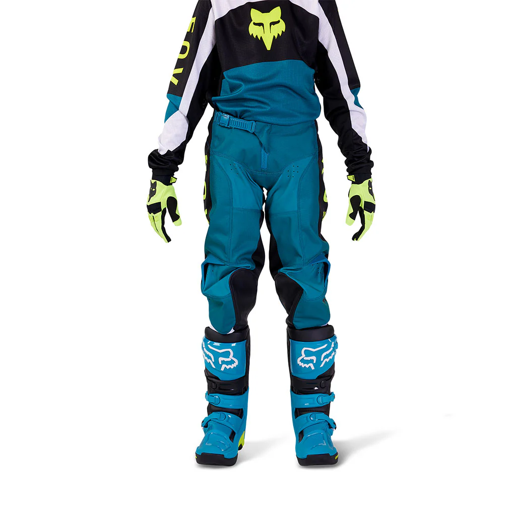 Fox - 2024 Youth 180 Nitro Maui Blue/White Pants - Image 2