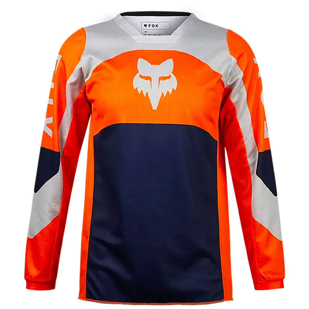 Fox - 2024 Youth 180 Nitro Orange/Black MX Combo - Image 2