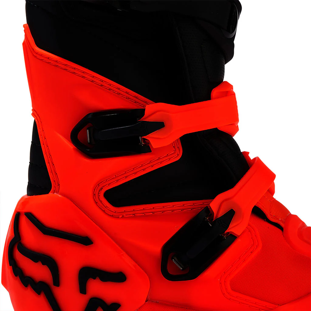 Fox - 2025 Youth Comp Flo Orange MX Boots - Image 6