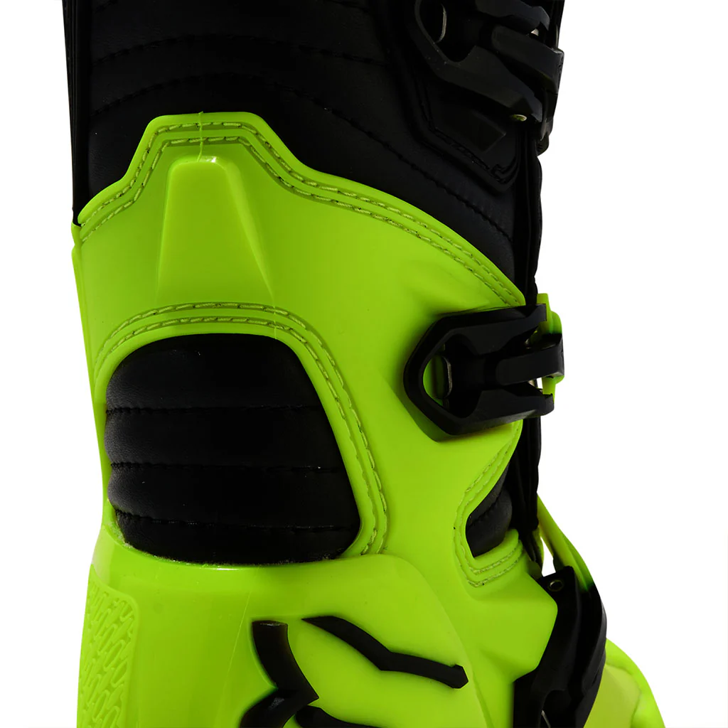 Fox - 2025 Youth Comp Flo Yellow MX Boots - Image 5
