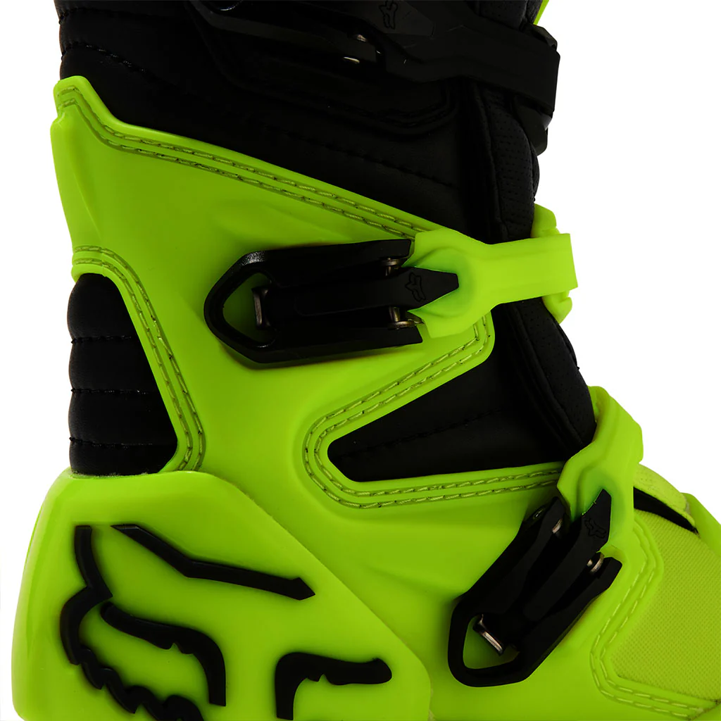 Fox - 2025 Youth Comp Flo Yellow MX Boots - Image 6
