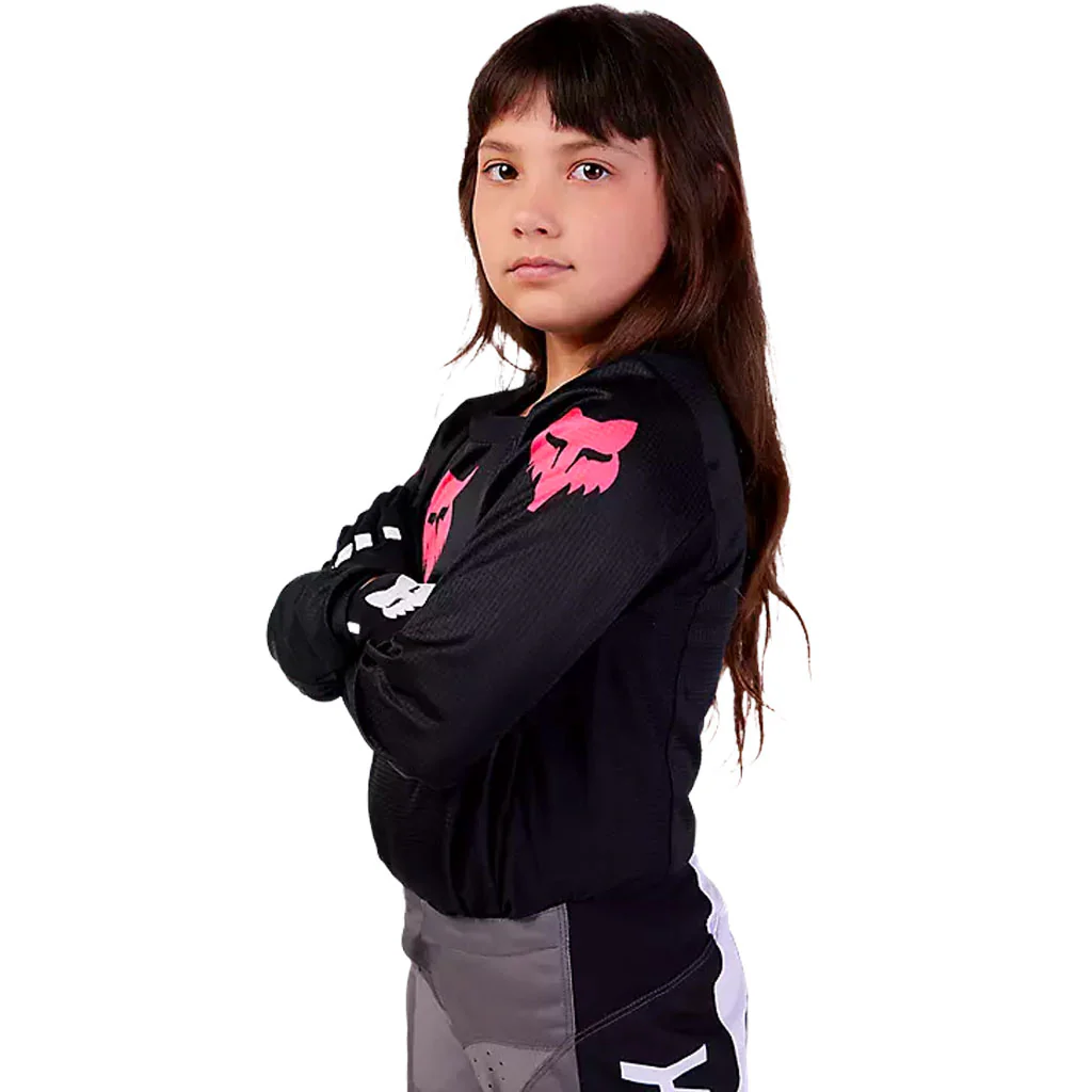Fox - 2024 Youth Girls 180 Blackout Jersey - Image 3