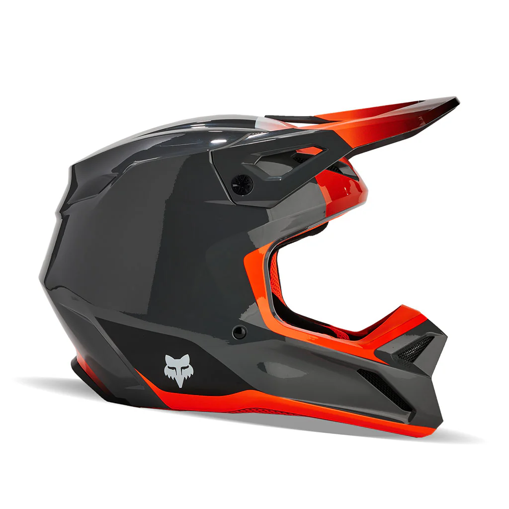 Fox - 2024 Youth V1 Ballast Grey Helmet - Image 2