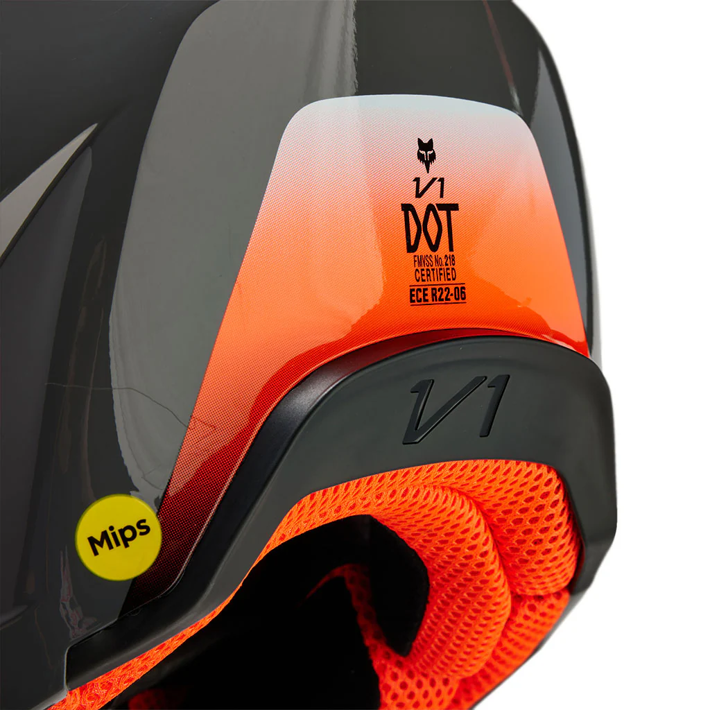 Fox - 2024 Youth V1 Ballast Grey Helmet - Image 5
