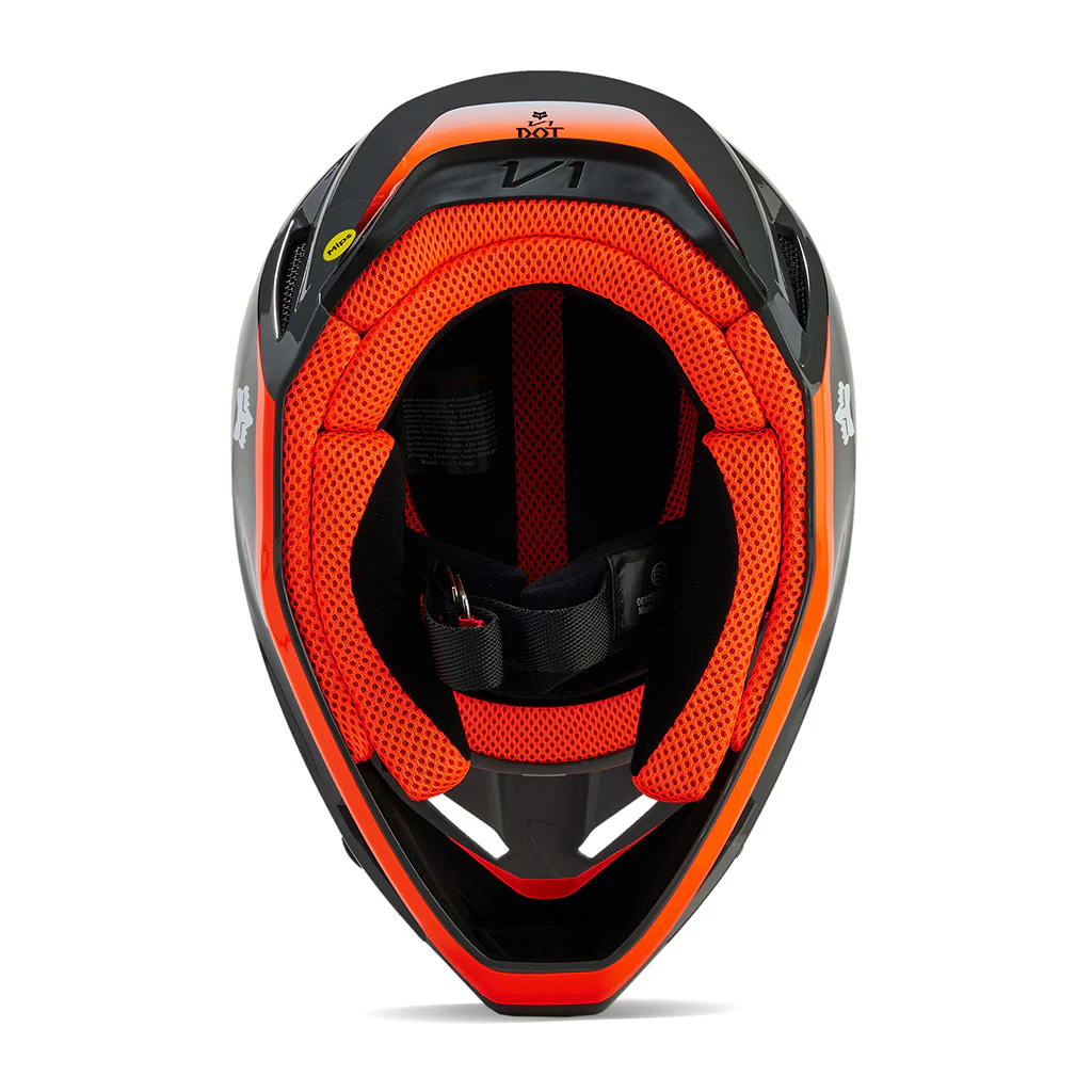Fox - 2024 Youth V1 Ballast Grey Helmet - Image 8
