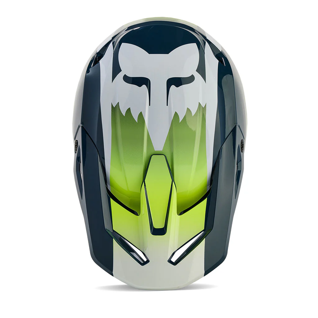 Fox - 2024 Youth V1 Flora Dark Indigo Helmet - Image 4