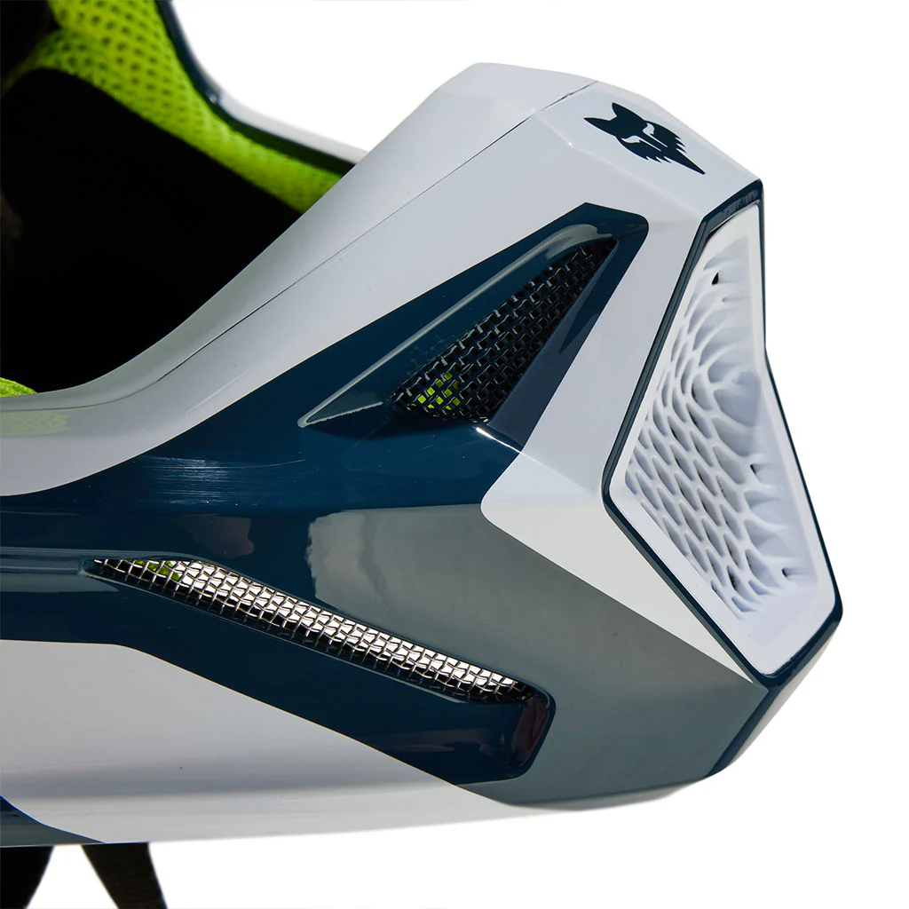 Fox - 2024 Youth V1 Flora Dark Indigo Helmet - Image 8