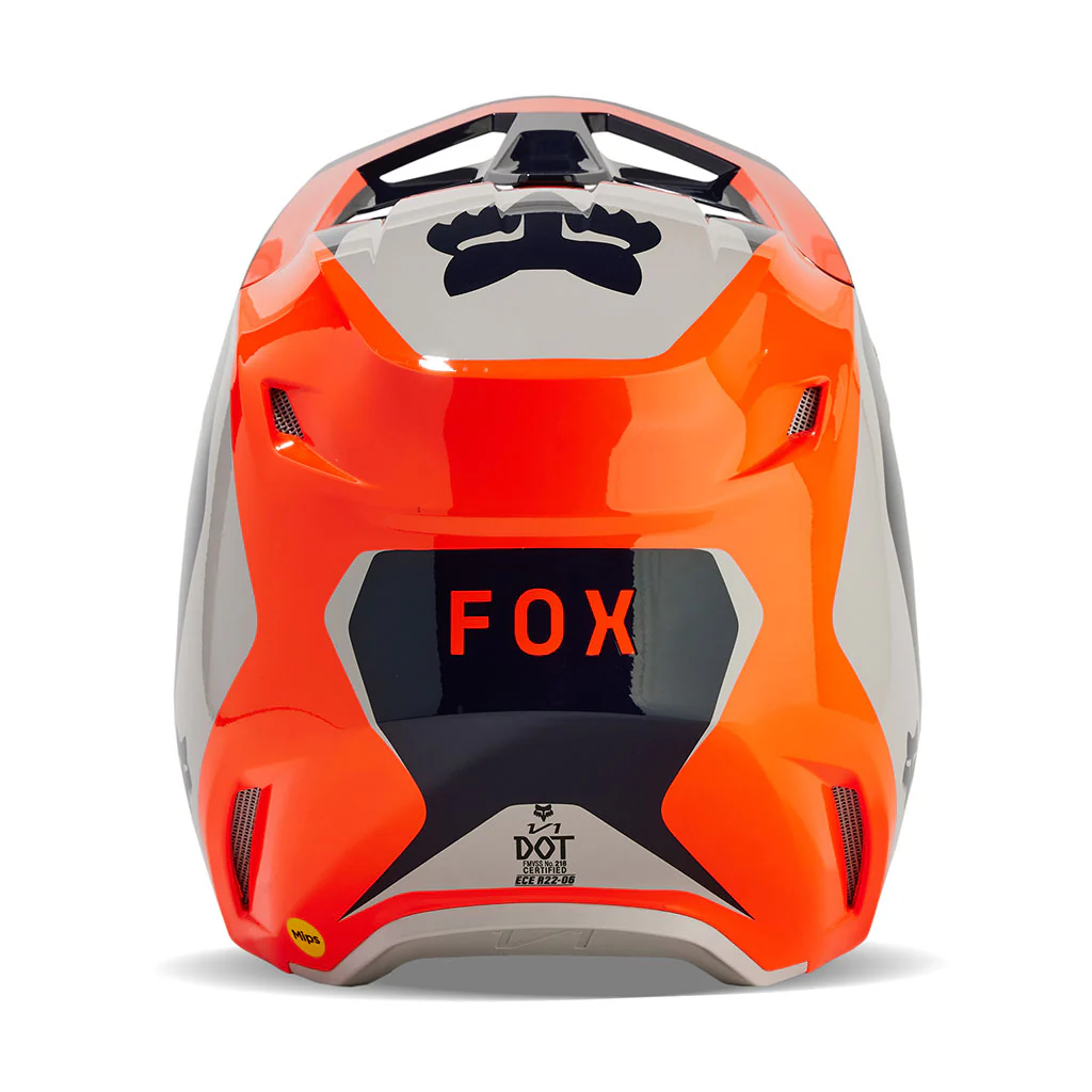 Fox - 2024 Youth V1 Nitro Flo Orange Helmet - Image 7