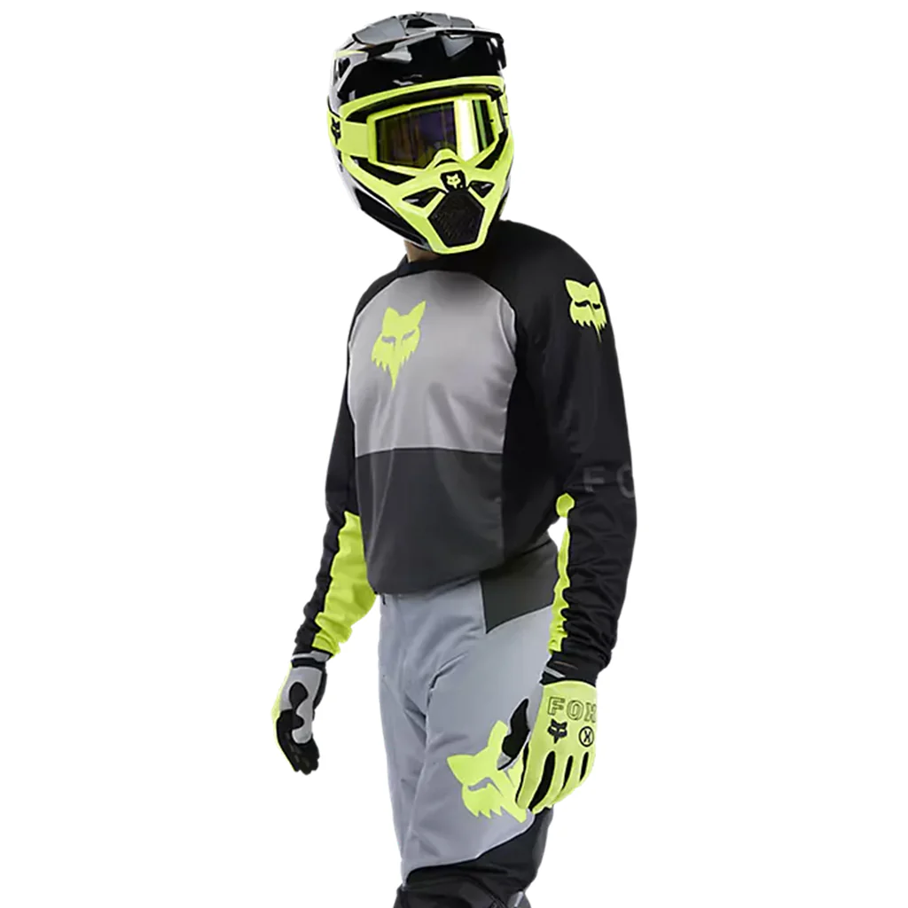 Fox - 2025 180 Flow Black/Yellow Jersey - Image 4