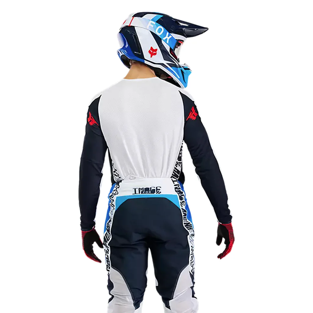 Fox - 2025 360 Fade White/Blue Jersey - Image 4