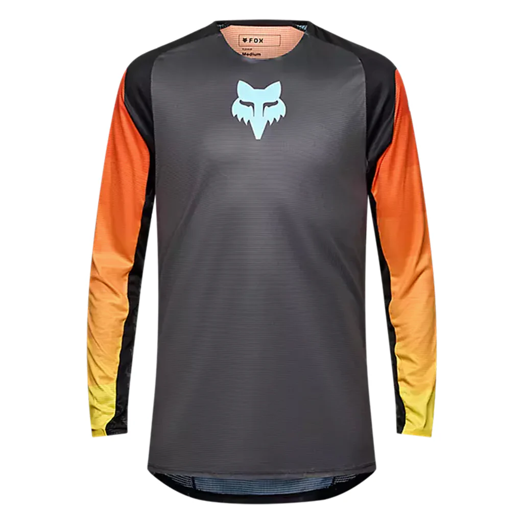 Fox - 2025 Flexair Grid Black/Orange Jersey