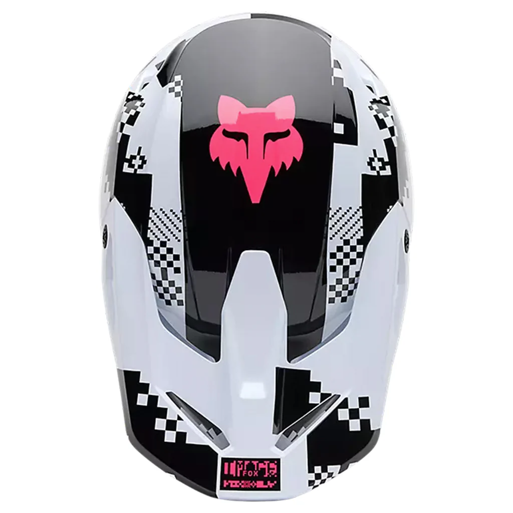 Fox - 2025 V1 Digi Image Black/Pink Helmet - Image 2