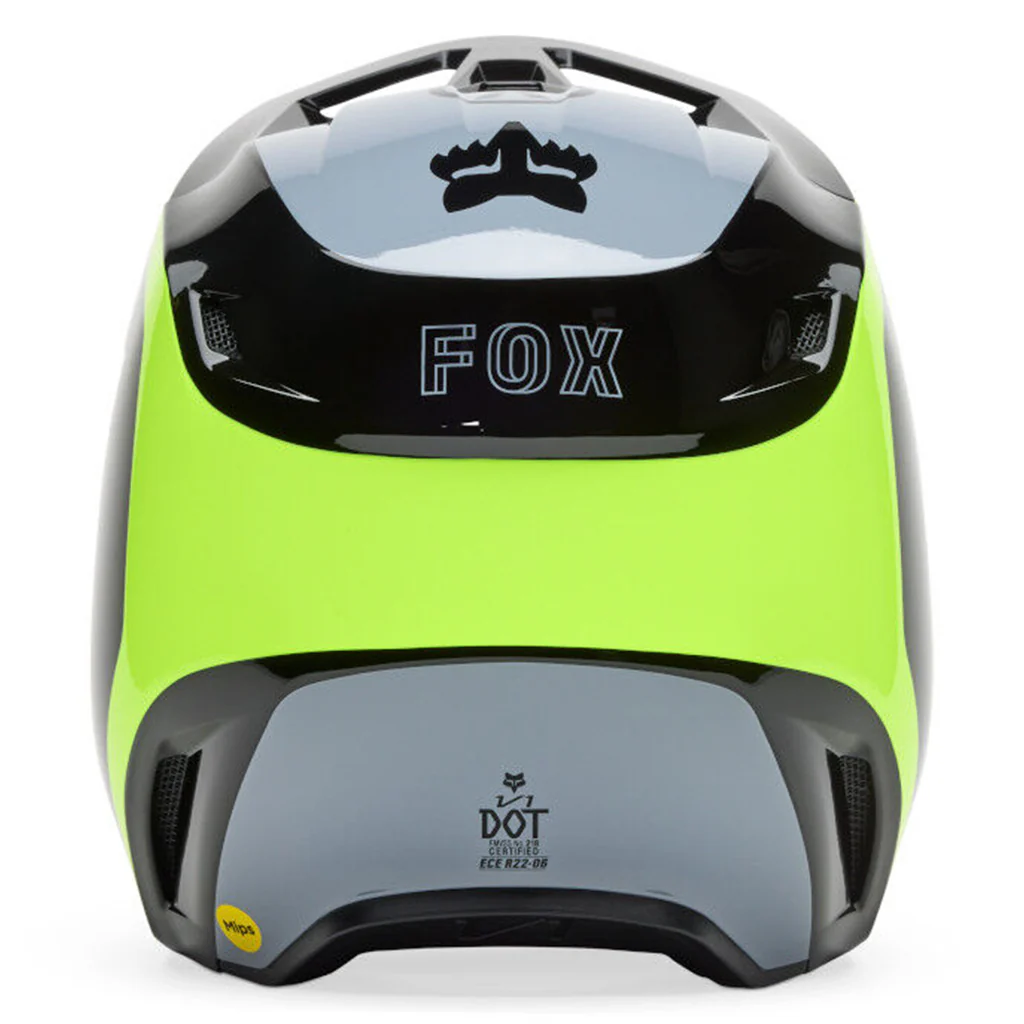 Fox - 2025 V1 Flow Black/Yellow Helmet - Image 5