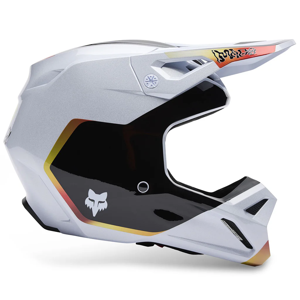 Fox - 2025 V1 Hello Future White Helmet - Image 4