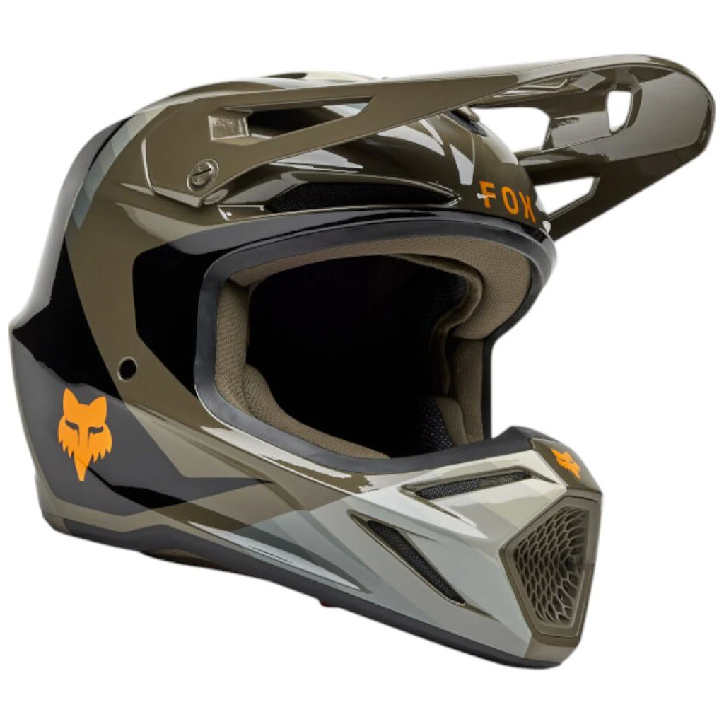 Fox - 2025 V3 Fade Brown/Black Helmet - Image 2