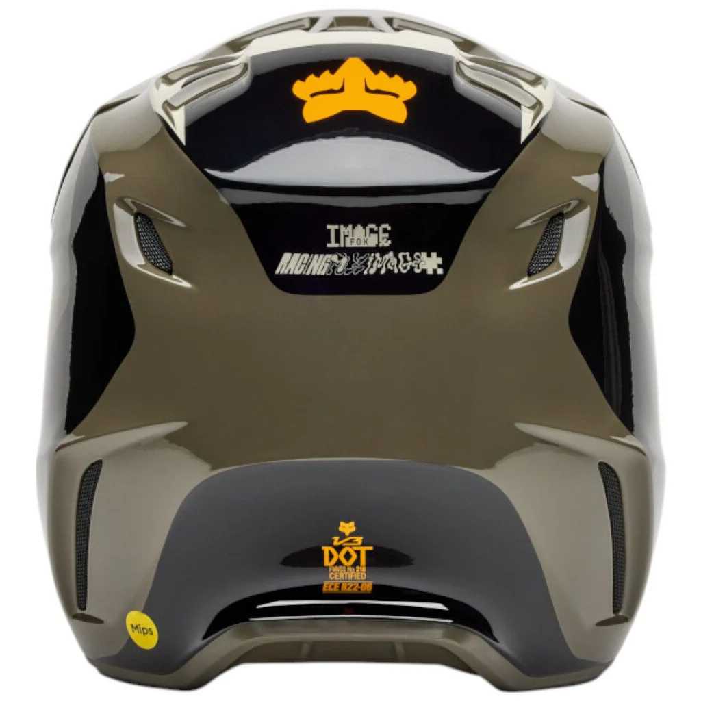Fox - 2025 V3 Fade Brown/Black Helmet - Image 5