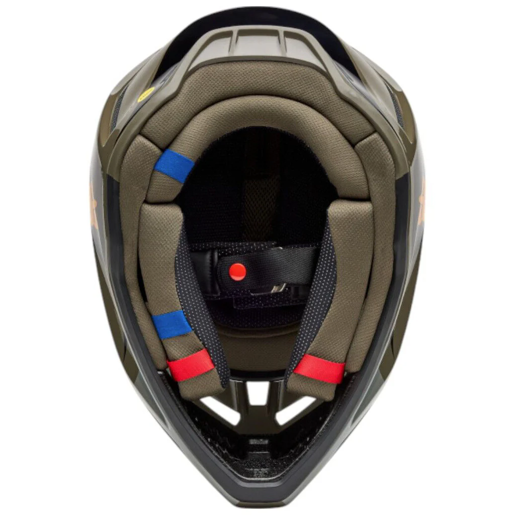 Fox - 2025 V3 Fade Brown/Black Helmet - Image 7