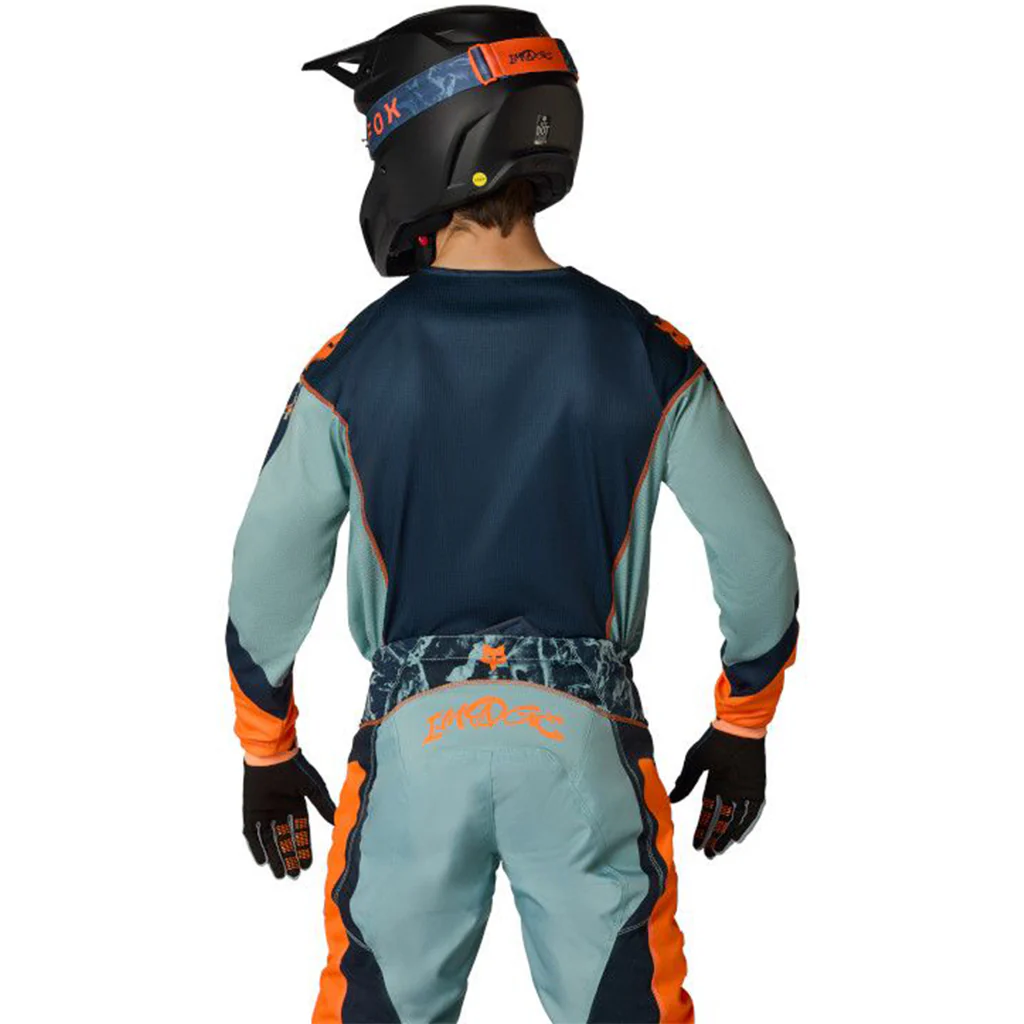 Fox - 2026 180 Image Print Arc Blue/Orange Jersey - Image 3