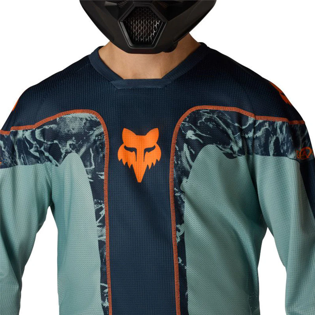 Fox - 2026 180 Image Print Arc Blue/Orange MX Combo - Image 5