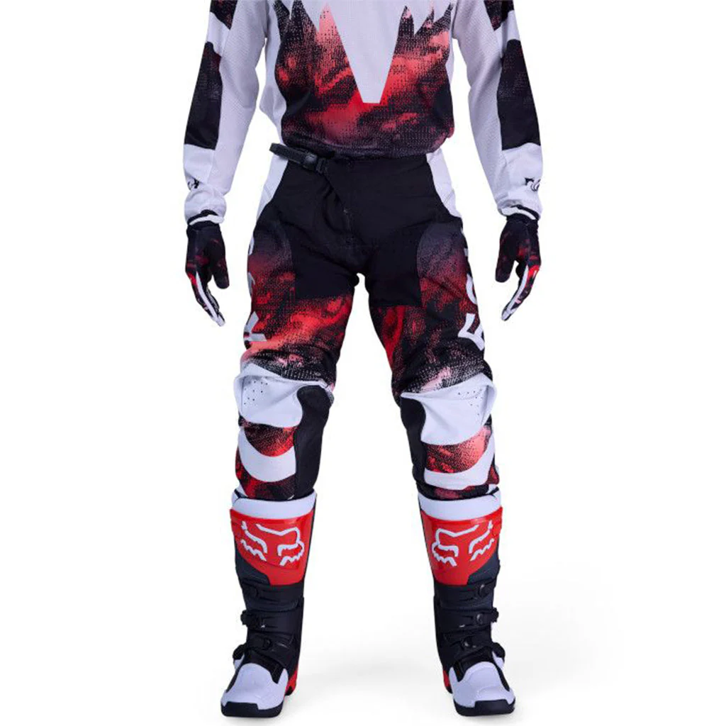 Fox - 2026 180 Kairos White/Flo Red MX Combo - Image 8