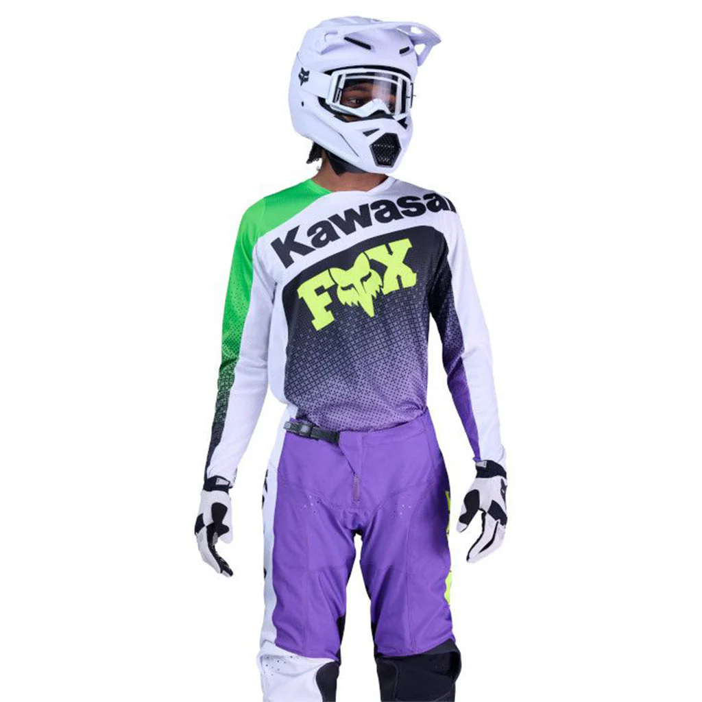 Fox - 2026 180 Kawasaki Purple/White MX Combo - Image 5