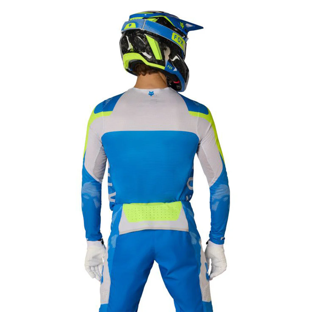 Fox - 2026 Flexair Tactile Blue/Yellow Jersey - Image 6