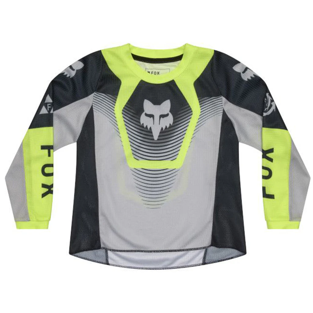 Fox - 2026 Kids 180 Collect Grey/Yellow MX Combo - Image 2