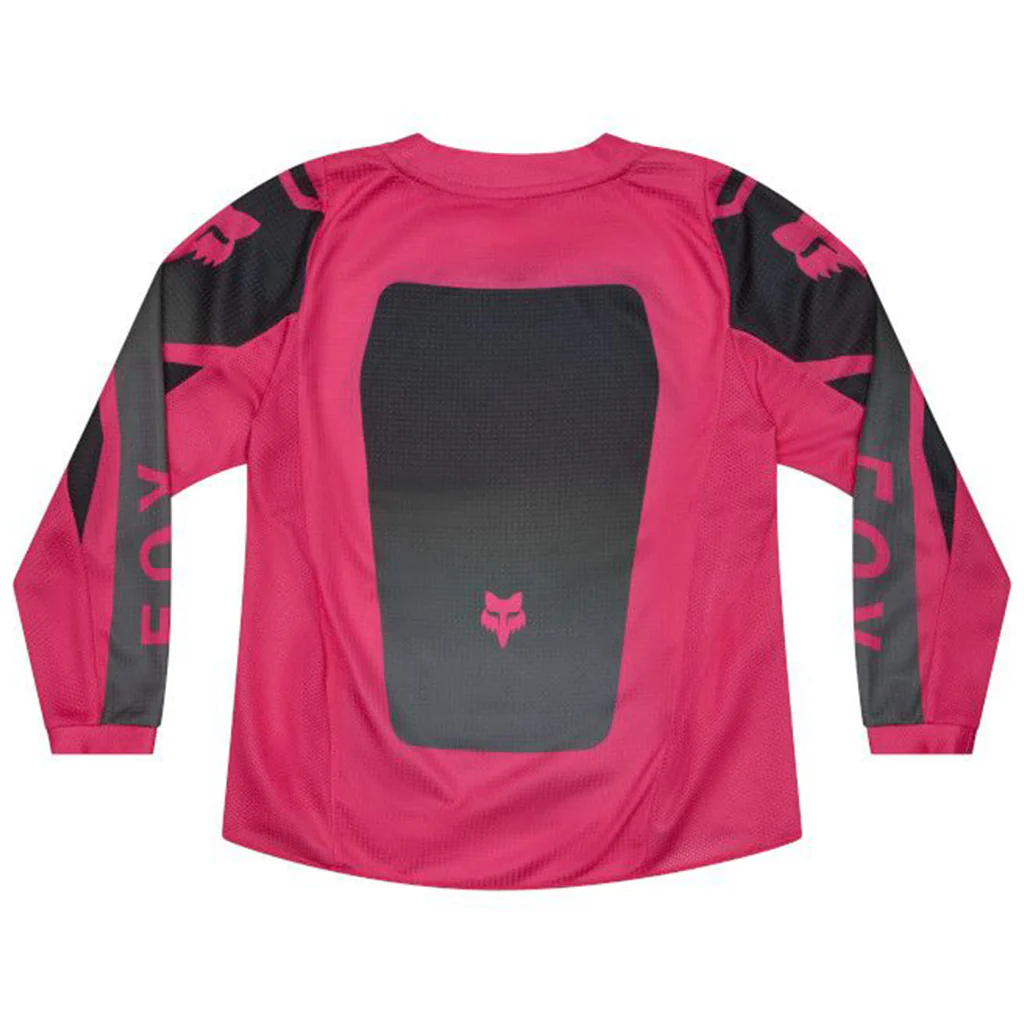 Fox - 2026 Kids Girls 180 Shield Black/Pink Jersey - Image 2