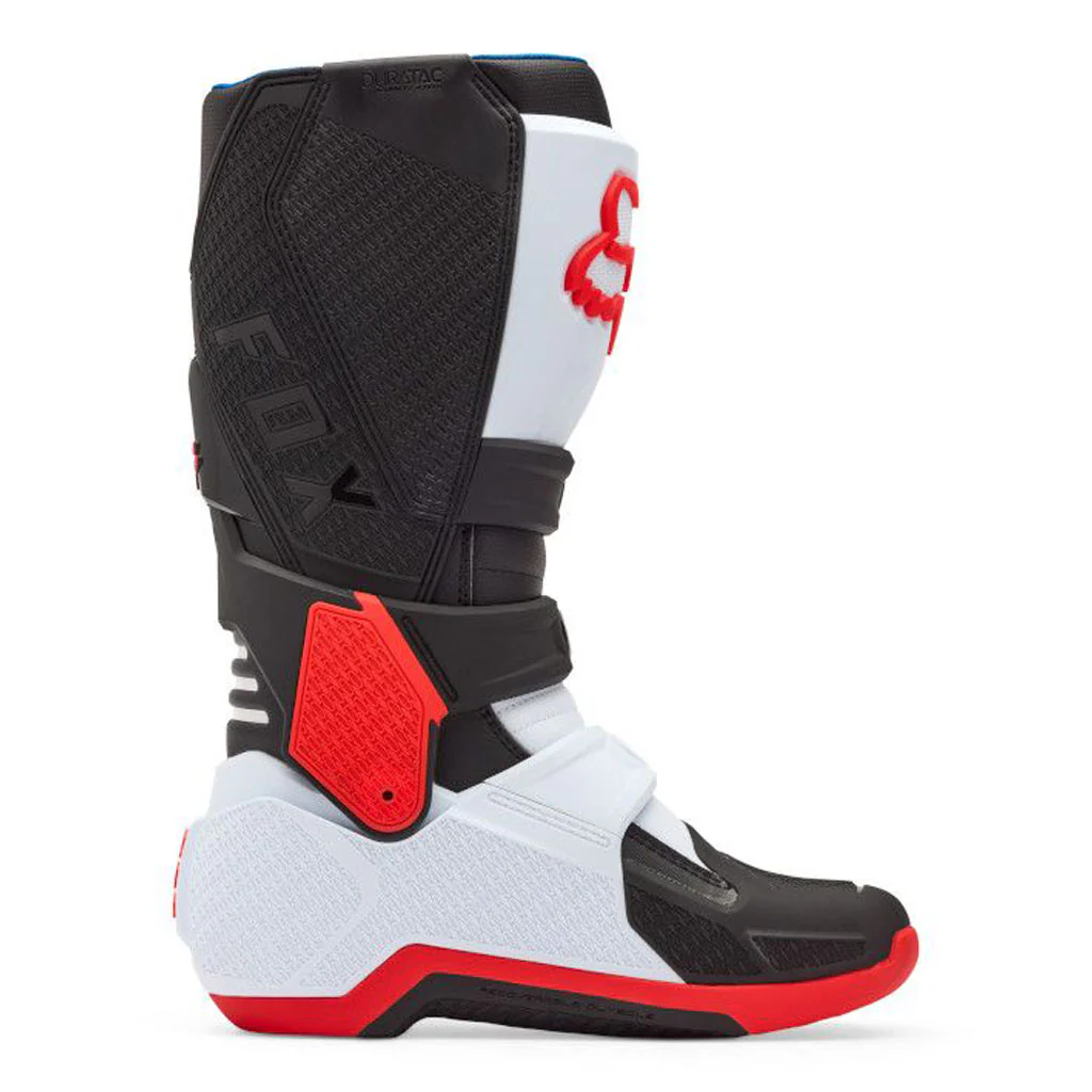 Fox - 2026 Motion White/Flo Red Boots - Image 2