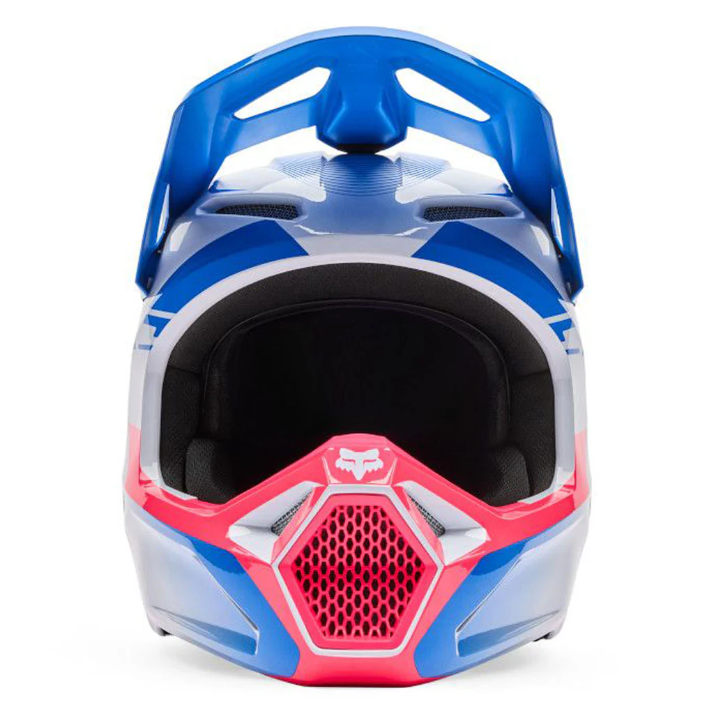 Fox - 2026 V1 Collect Blue/Pink Helmet - Image 3