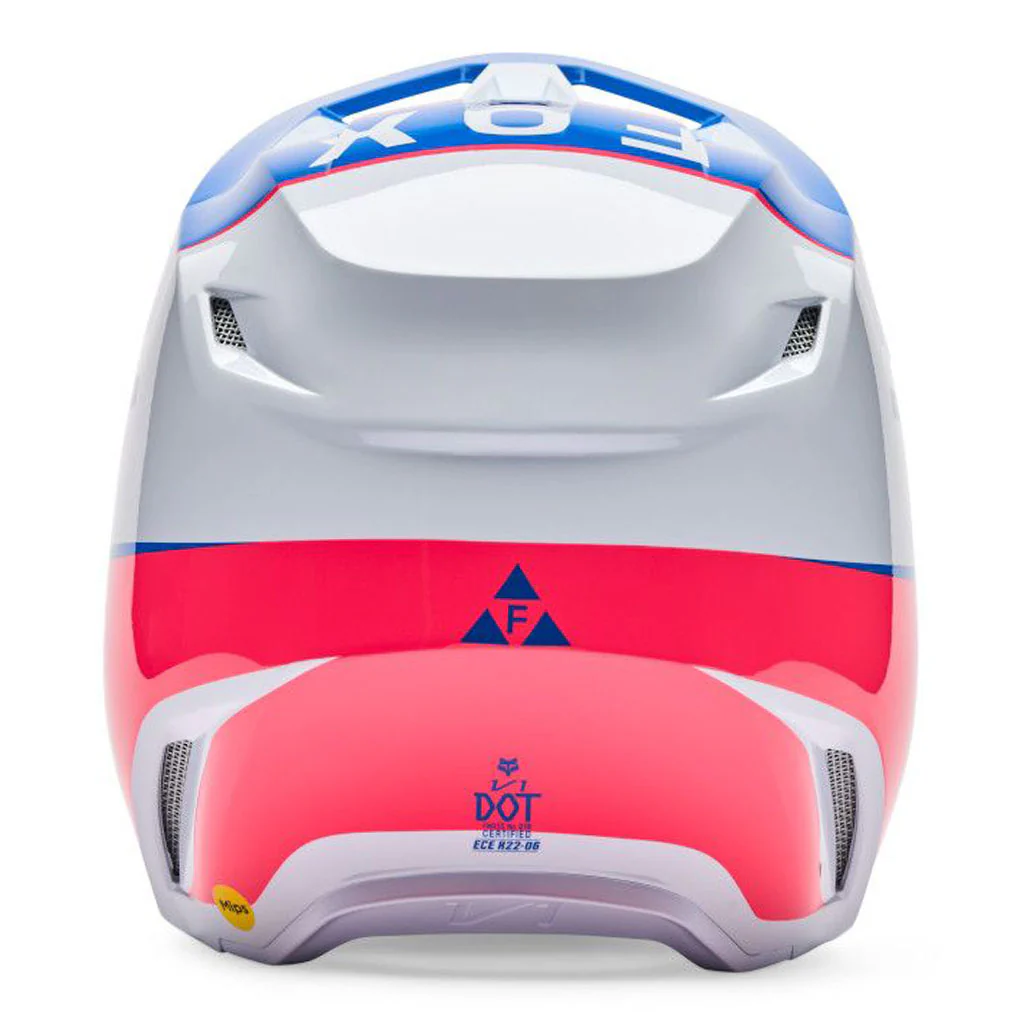 Fox - 2026 V1 Collect Blue/Pink Helmet - Image 4