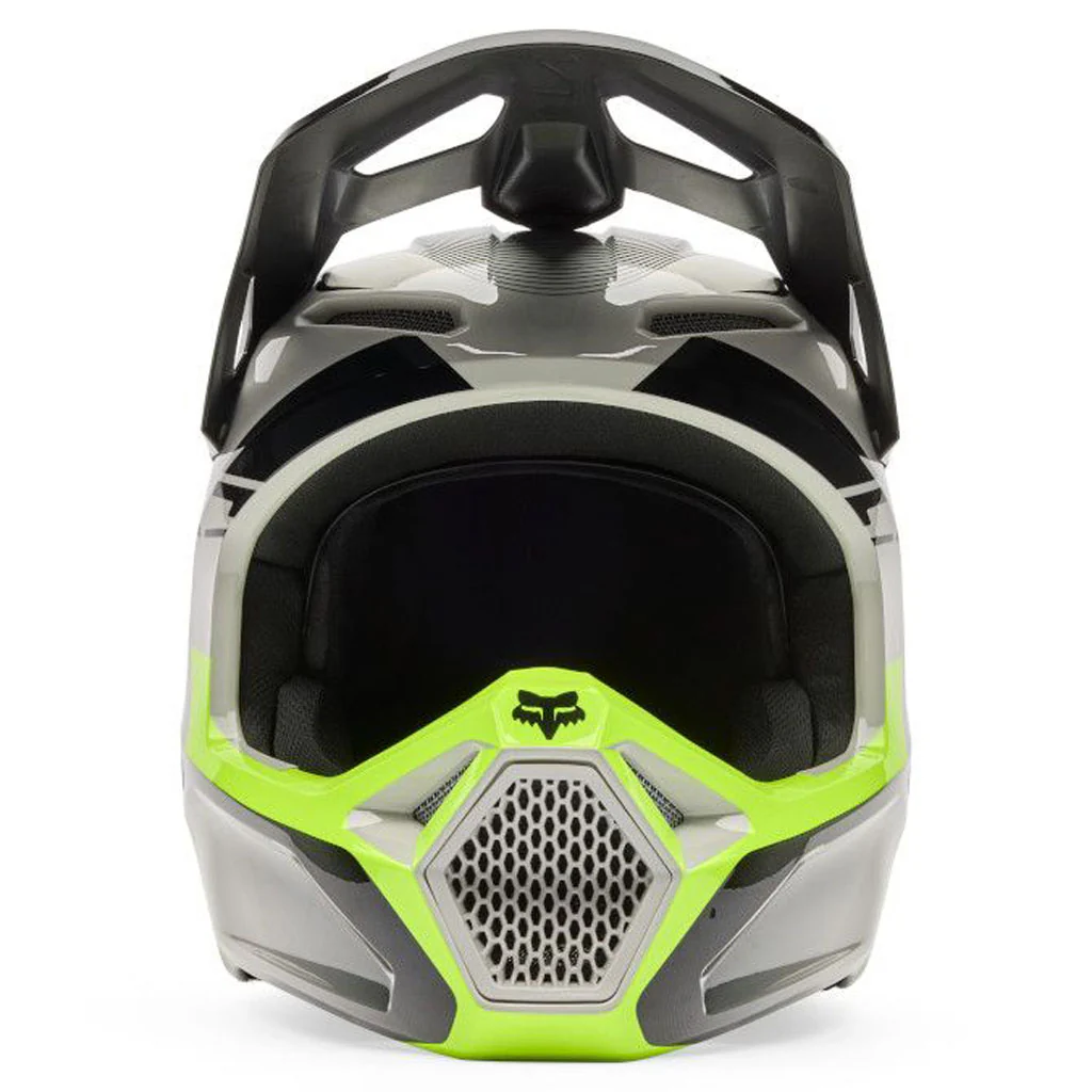 Fox - 2026 V1 Collect Grey/Yellow Helmet - Image 3