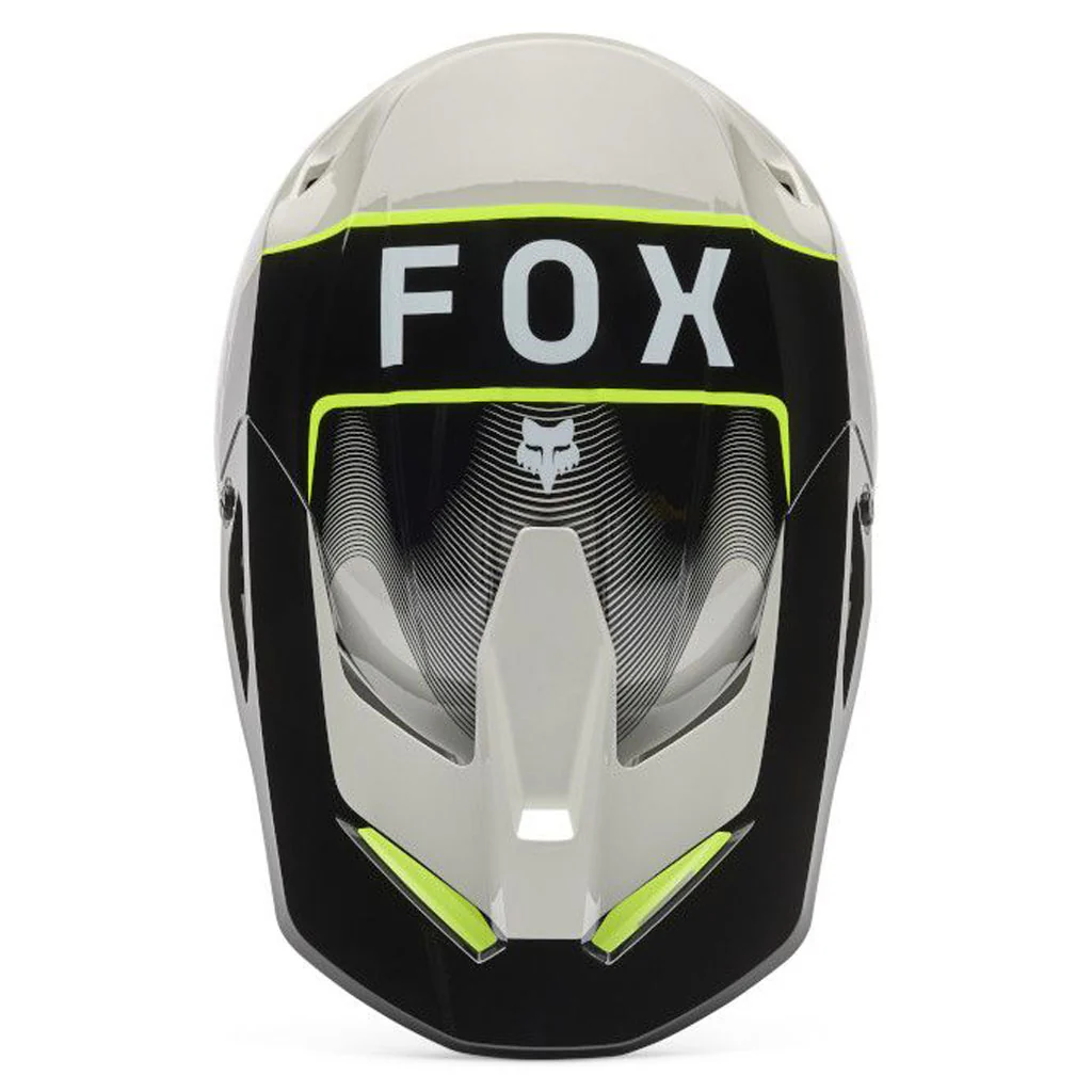 Fox - 2026 V1 Collect Grey/Yellow Helmet - Image 5