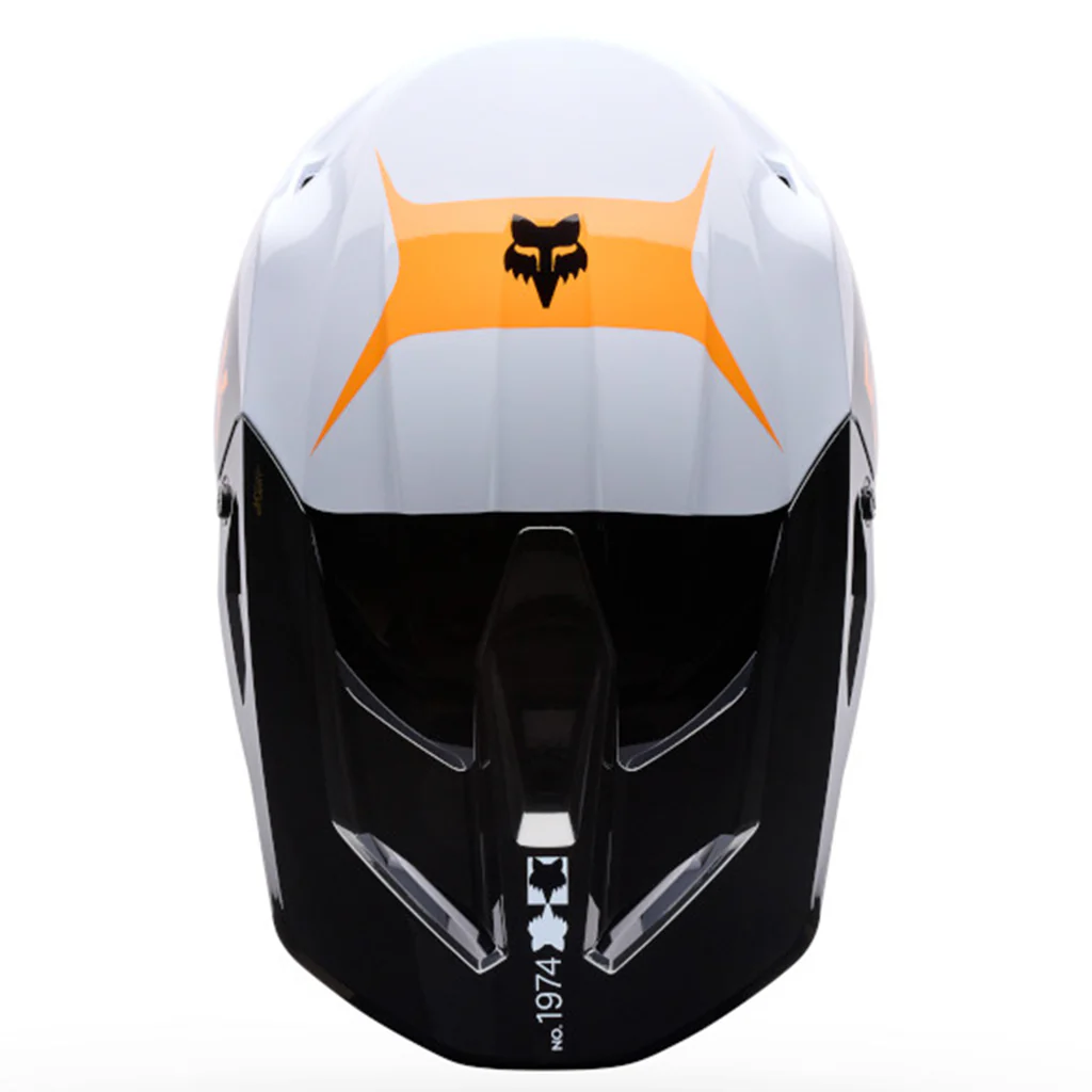 Fox - 2026 V1 Noble Black/White Helmet - Image 4