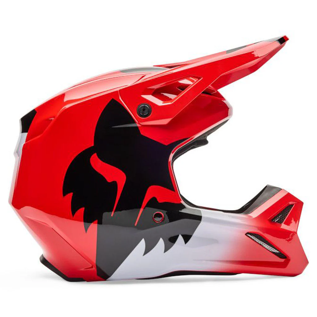 Fox - 2026 V1 Shield Flo Red Helmet - Image 2