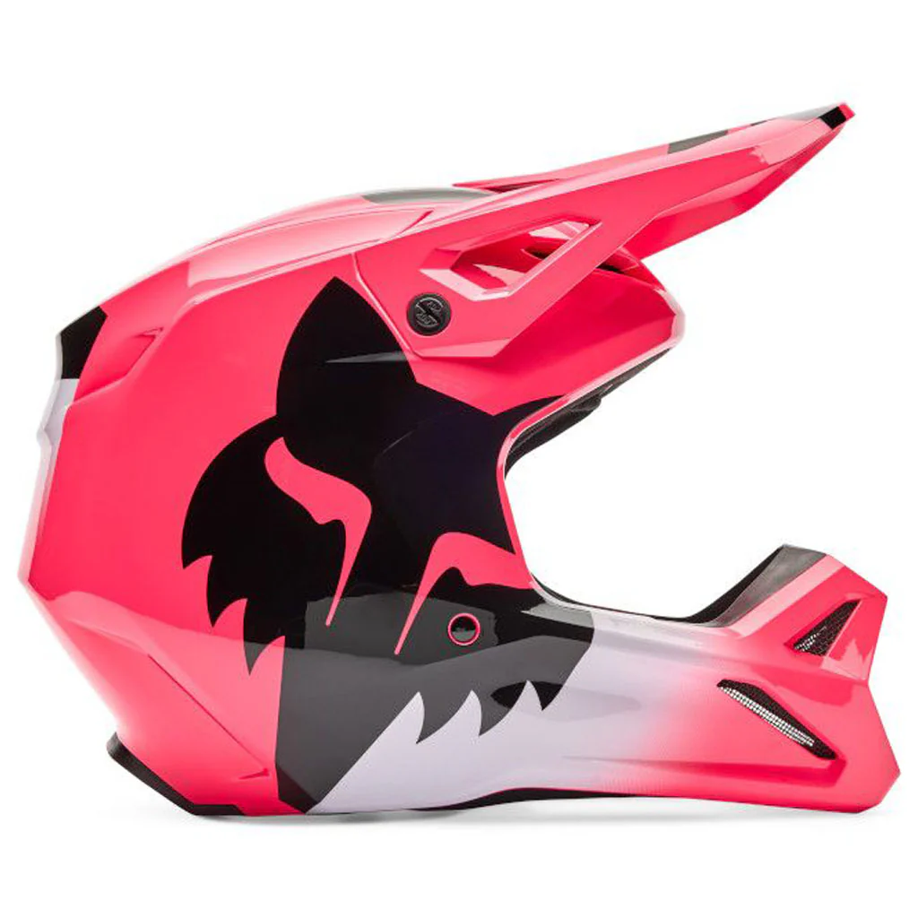 Fox - 2026 V1 Shield Pink Helmet - Image 2