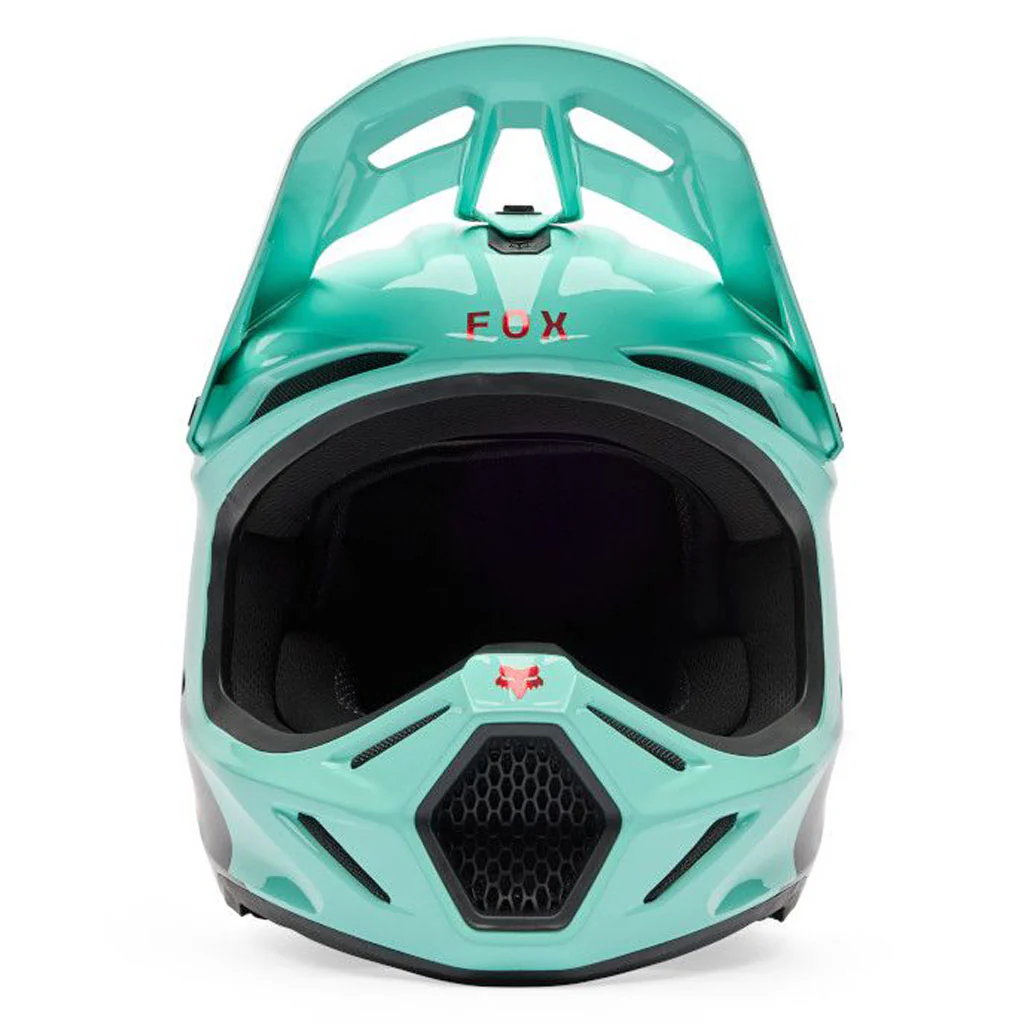 Fox - 2026 V3 Drip Turquoise Helmet - Image 3