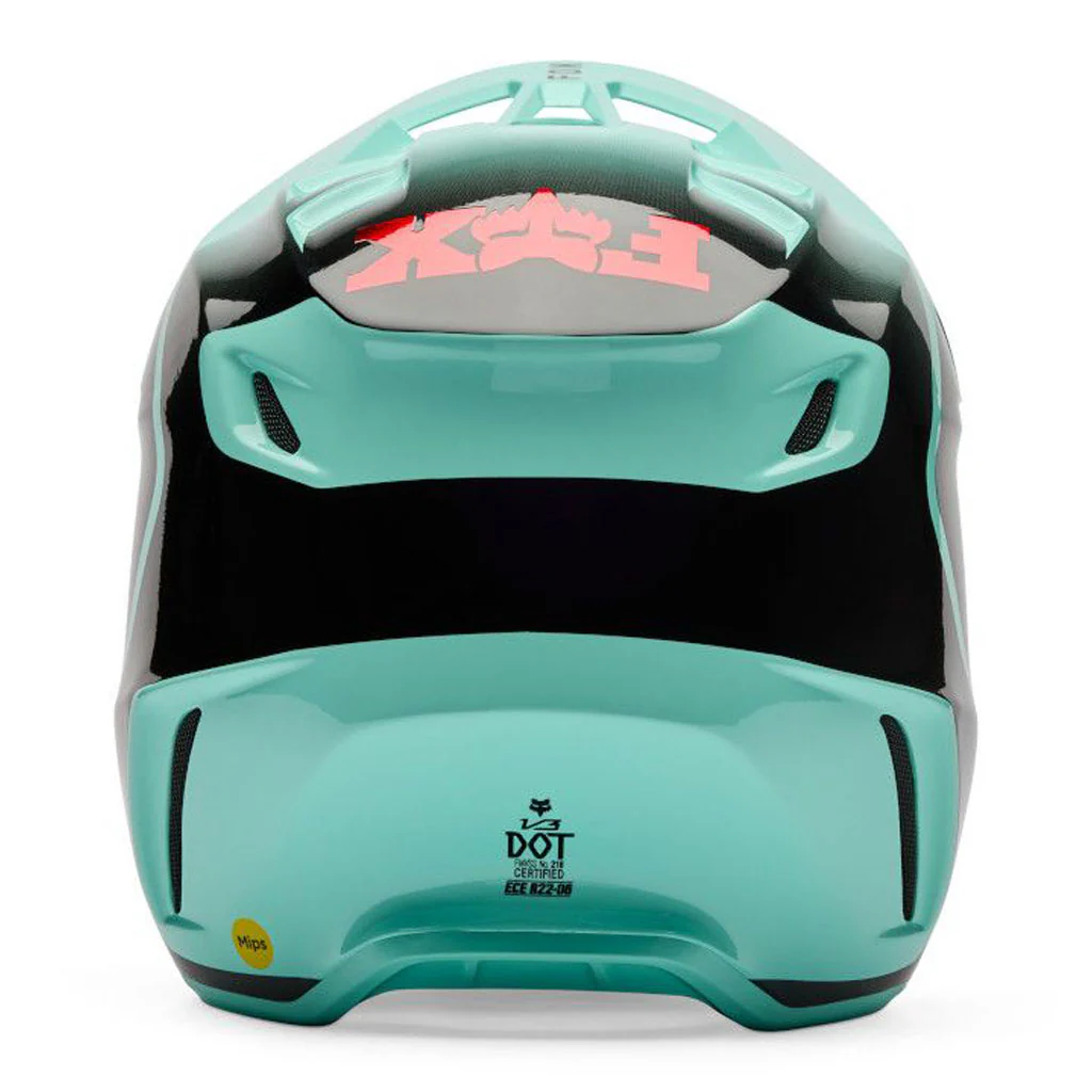 Fox - 2026 V3 Drip Turquoise Helmet - Image 4