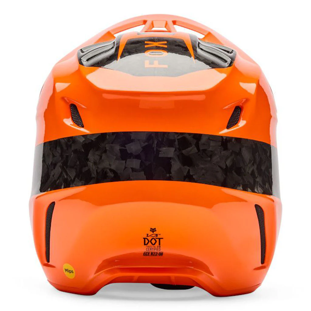 Fox - 2026 V3 RS Fracture Flo Orange Helmet - Image 4