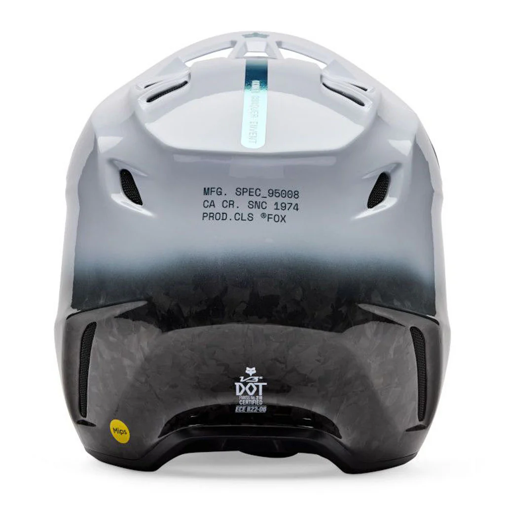 Fox - 2026 V3 RS Ghost White Helmet - Image 4