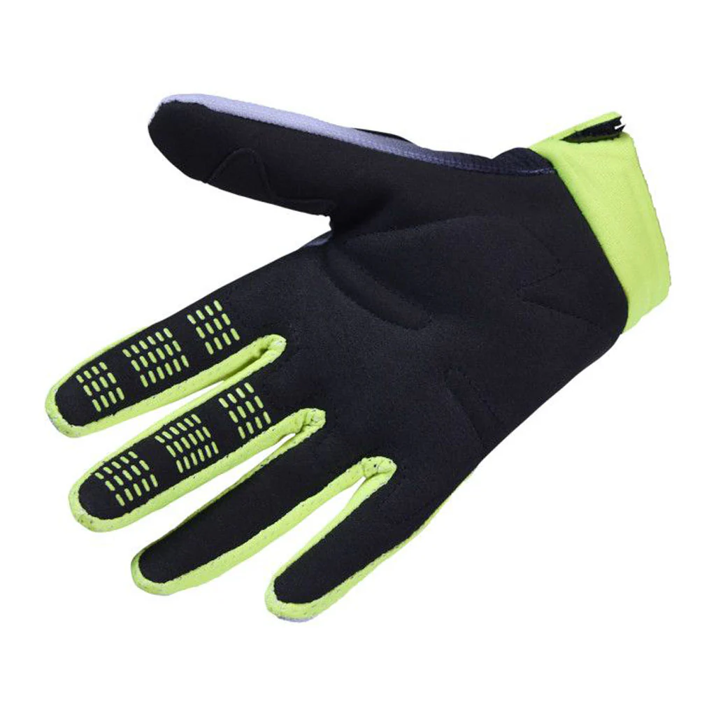 Fox - 2026 Youth 180 Collect Grey/Yellow Gloves - Image 2