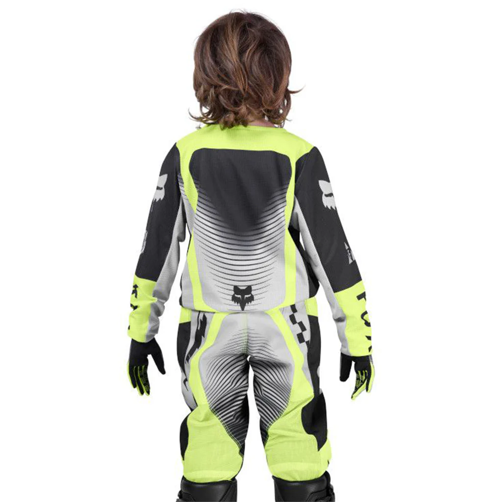 Fox - 2026 Youth 180 Collect Grey/Yellow Jersey - Image 4