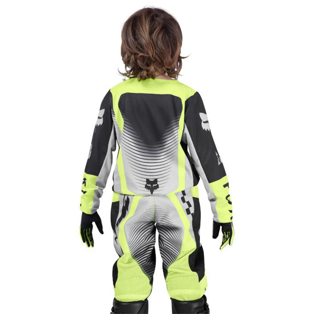 Fox - 2026 Youth 180 Collect Grey/Yellow MX Combo - Image 5