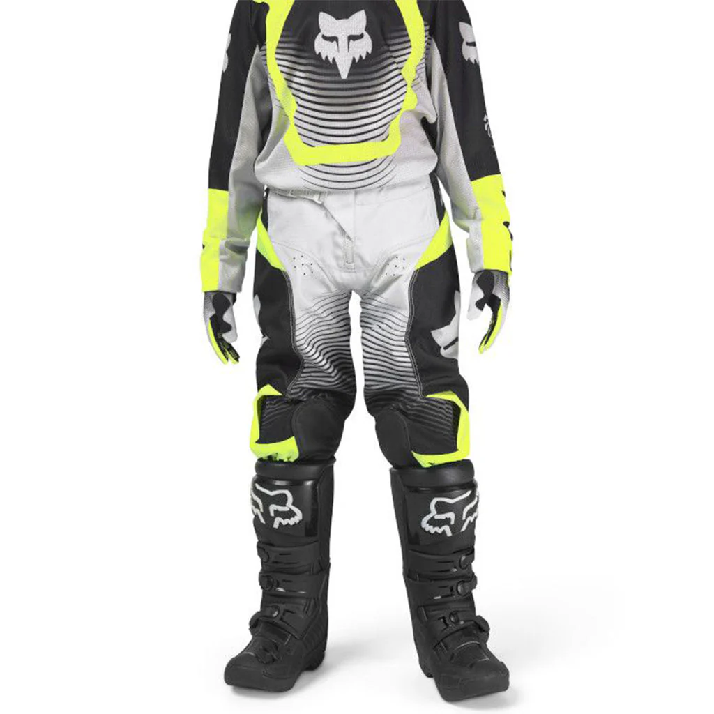 Fox - 2026 Youth 180 Collect Grey/Yellow MX Combo - Image 8