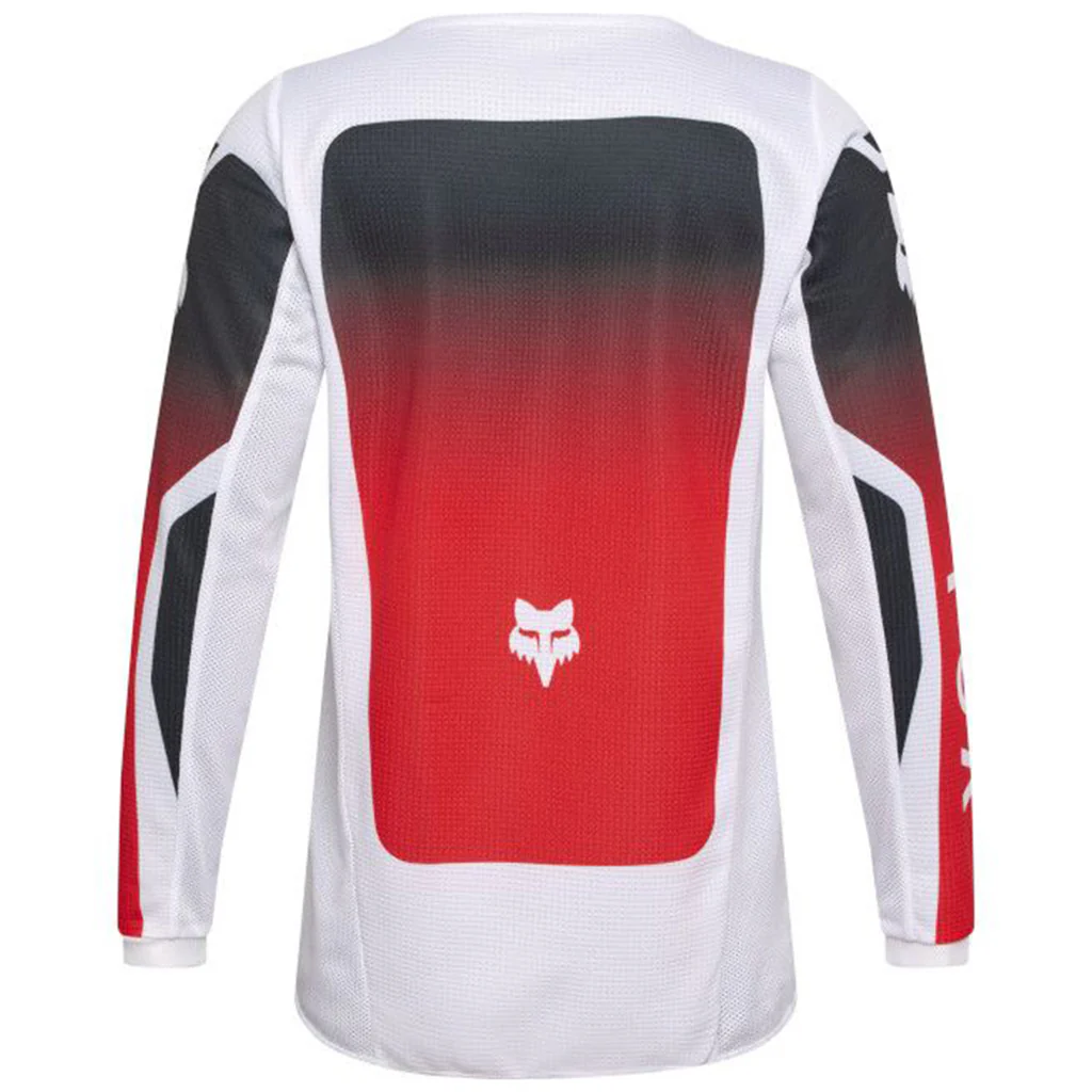 Fox - 2026 Youth 180 Shield Flo Red Jersey - Image 2